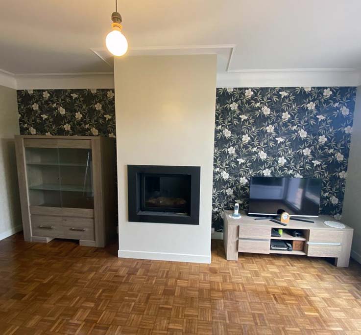 Tapisserie dans salon
