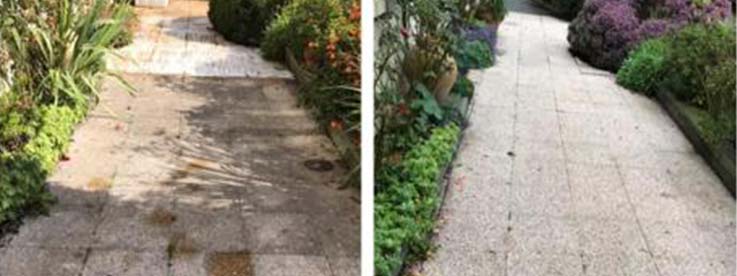 Nettoyage et démoussage de terrasse